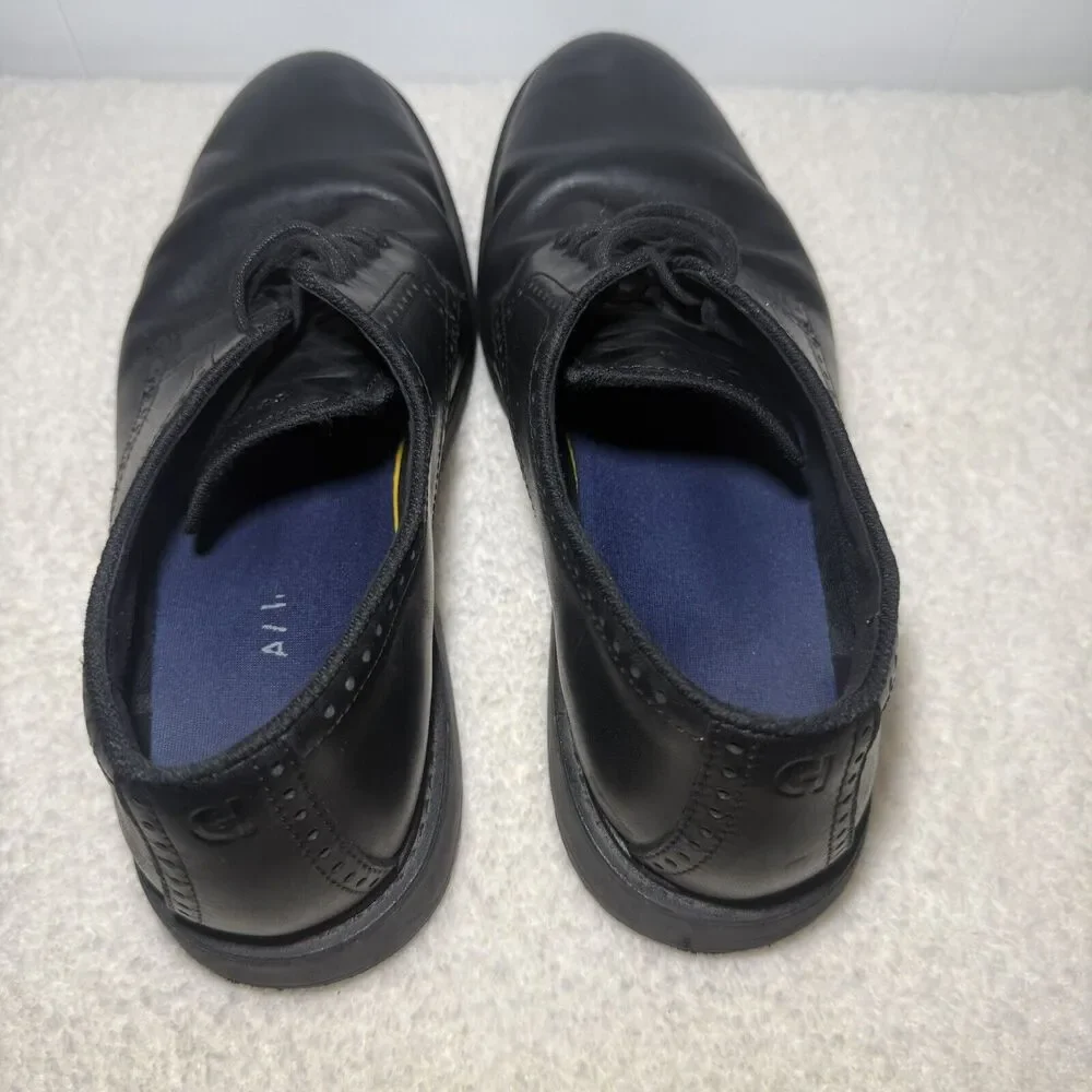 Cole Haan Go-To Plain Toe Black Leather Lace Up Oxfords Men’s Size 10.5 M